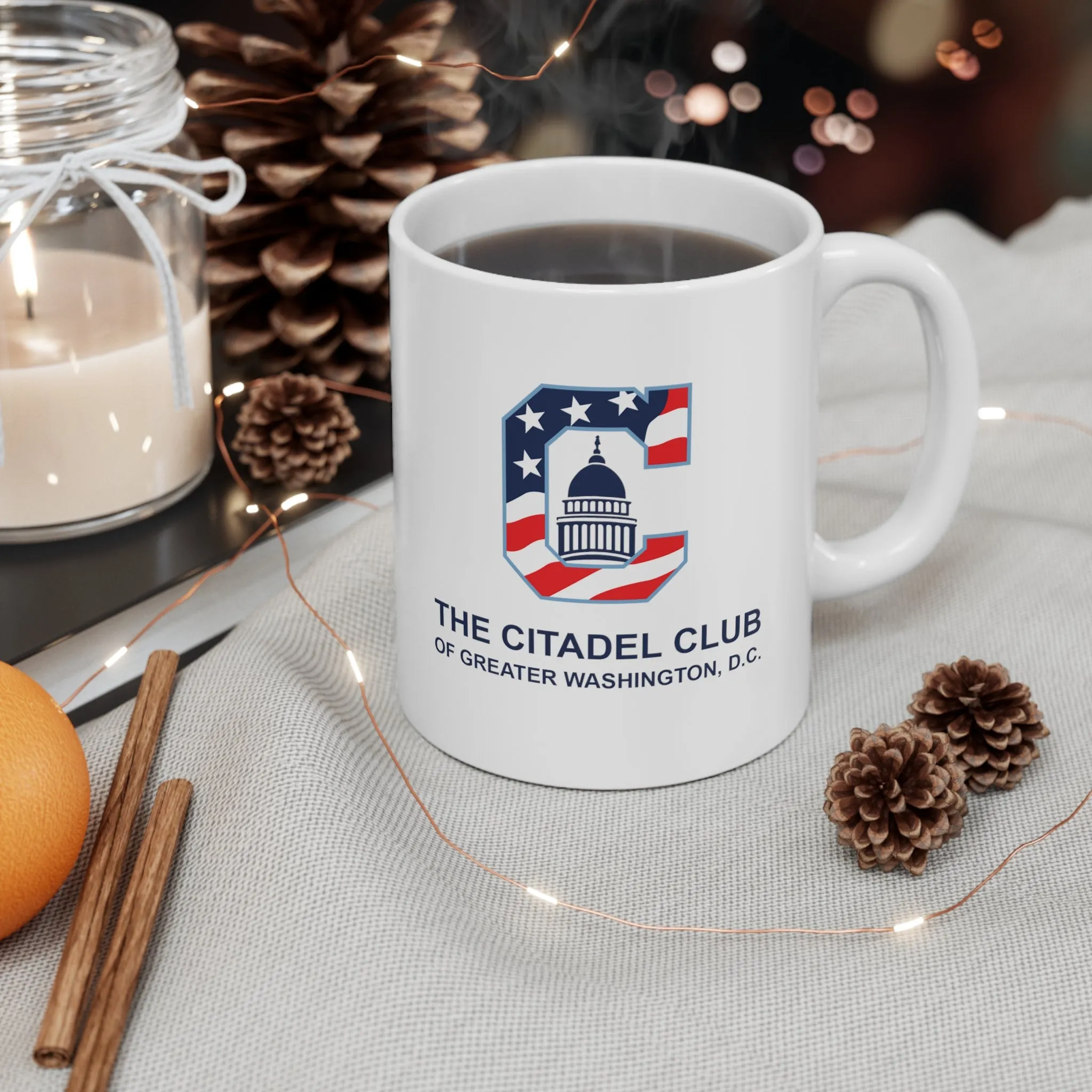 The Citadel, Alumni Club, Greater Washington DC Logo Ceramic Mug 11oz