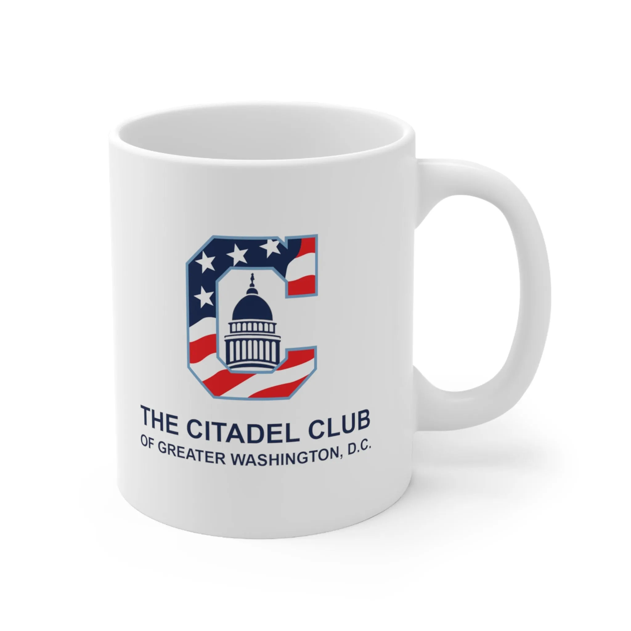 The Citadel, Alumni Club, Greater Washington DC Logo Ceramic Mug 11oz
