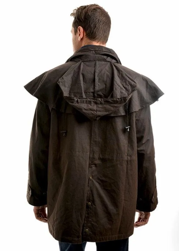 Thomas Cook High Country Oilskin Short Coat