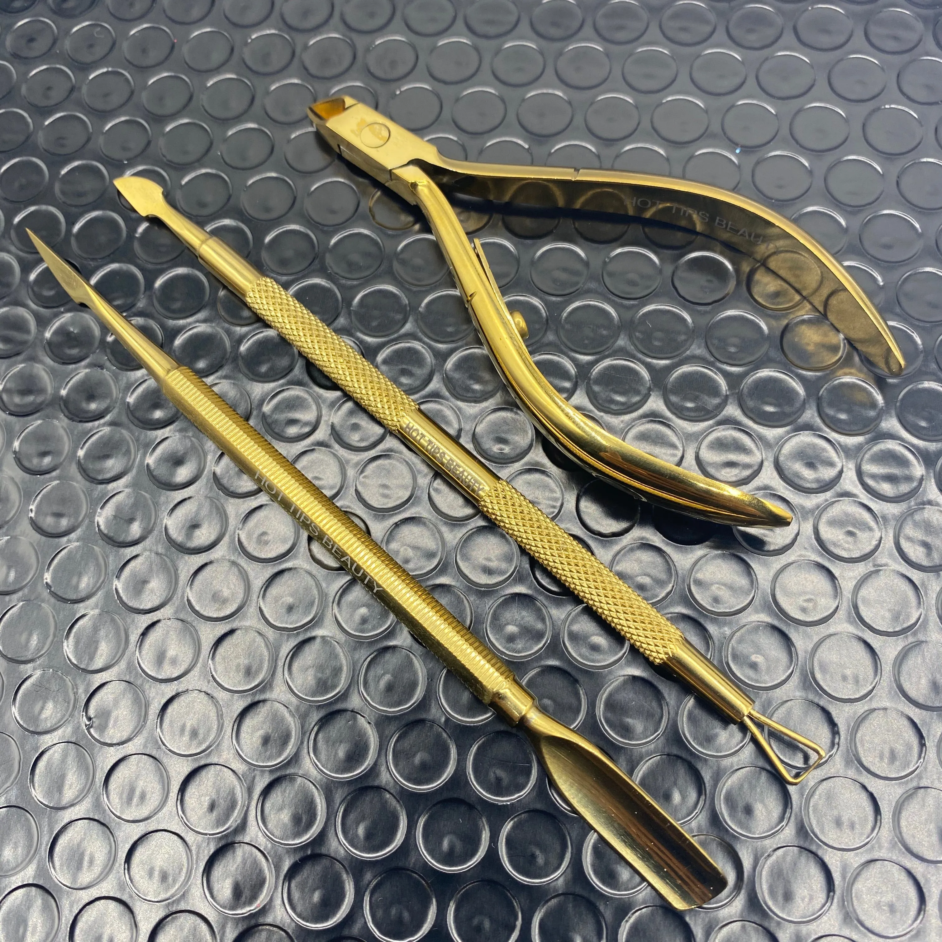 Trio Metal Tool Kit: Cuticle Nipper   Pusher   Gel Remover