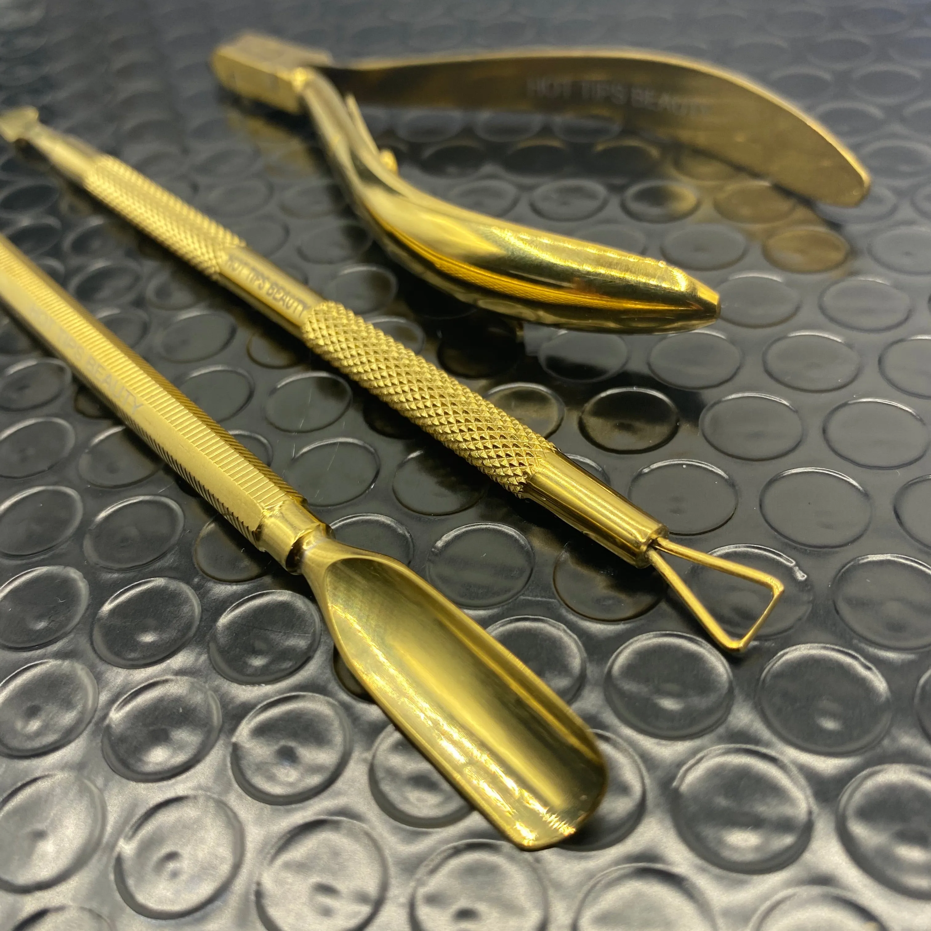 Trio Metal Tool Kit: Cuticle Nipper   Pusher   Gel Remover
