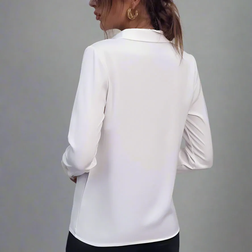 Turn-down Collar Shirt