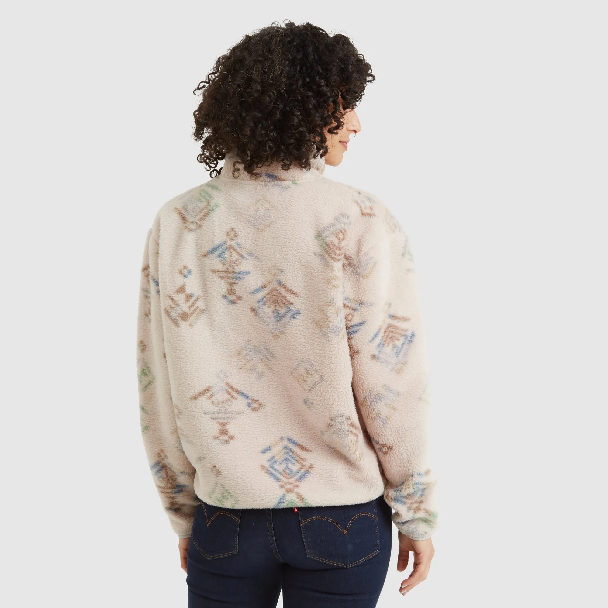 Uddesya Eco Quarter Zip Jacket - Goa Sand Yathra