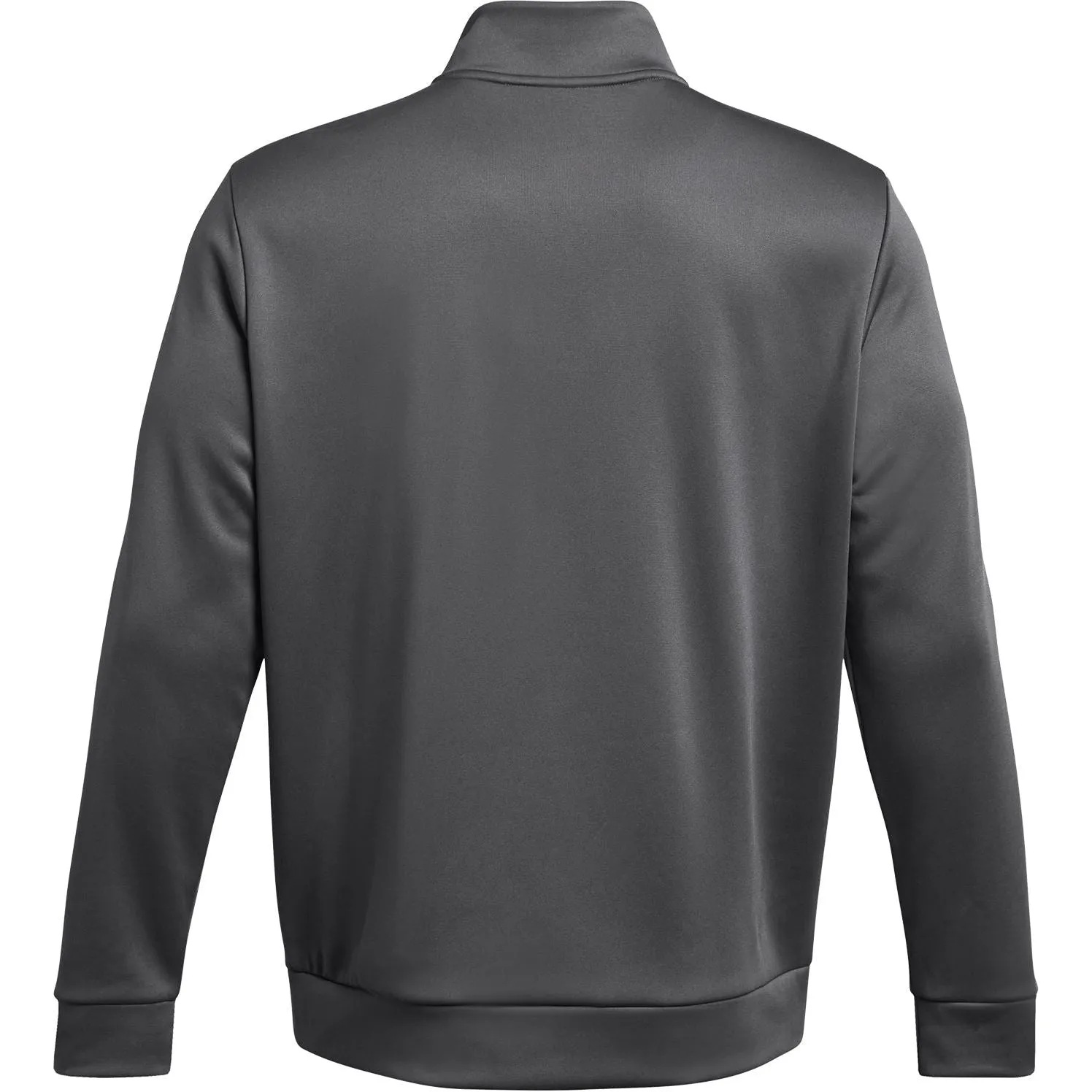 Under Armour Fleece Half Zip Long Sleeve Mens Training Top - Grey