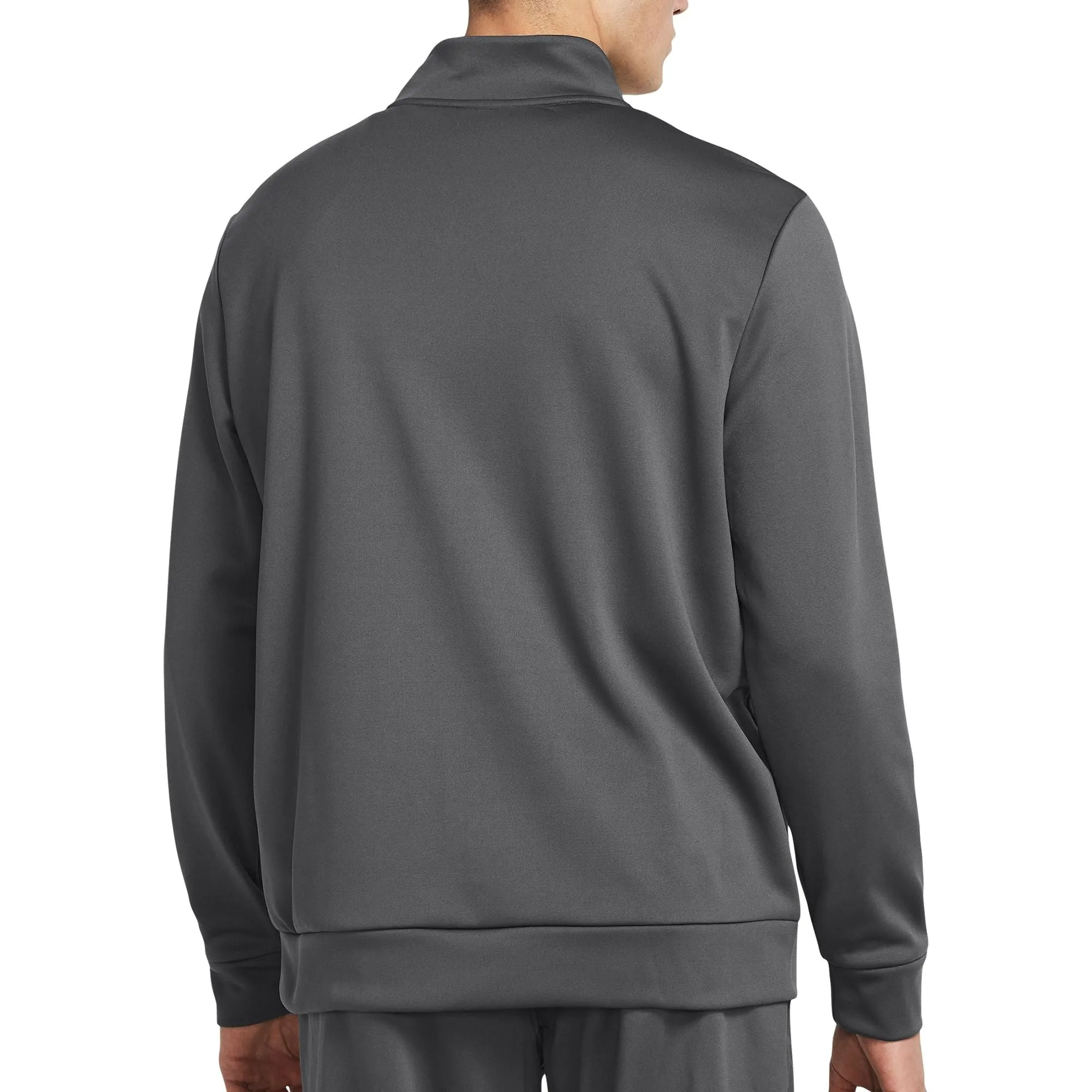 Under Armour Fleece Half Zip Long Sleeve Mens Training Top - Grey