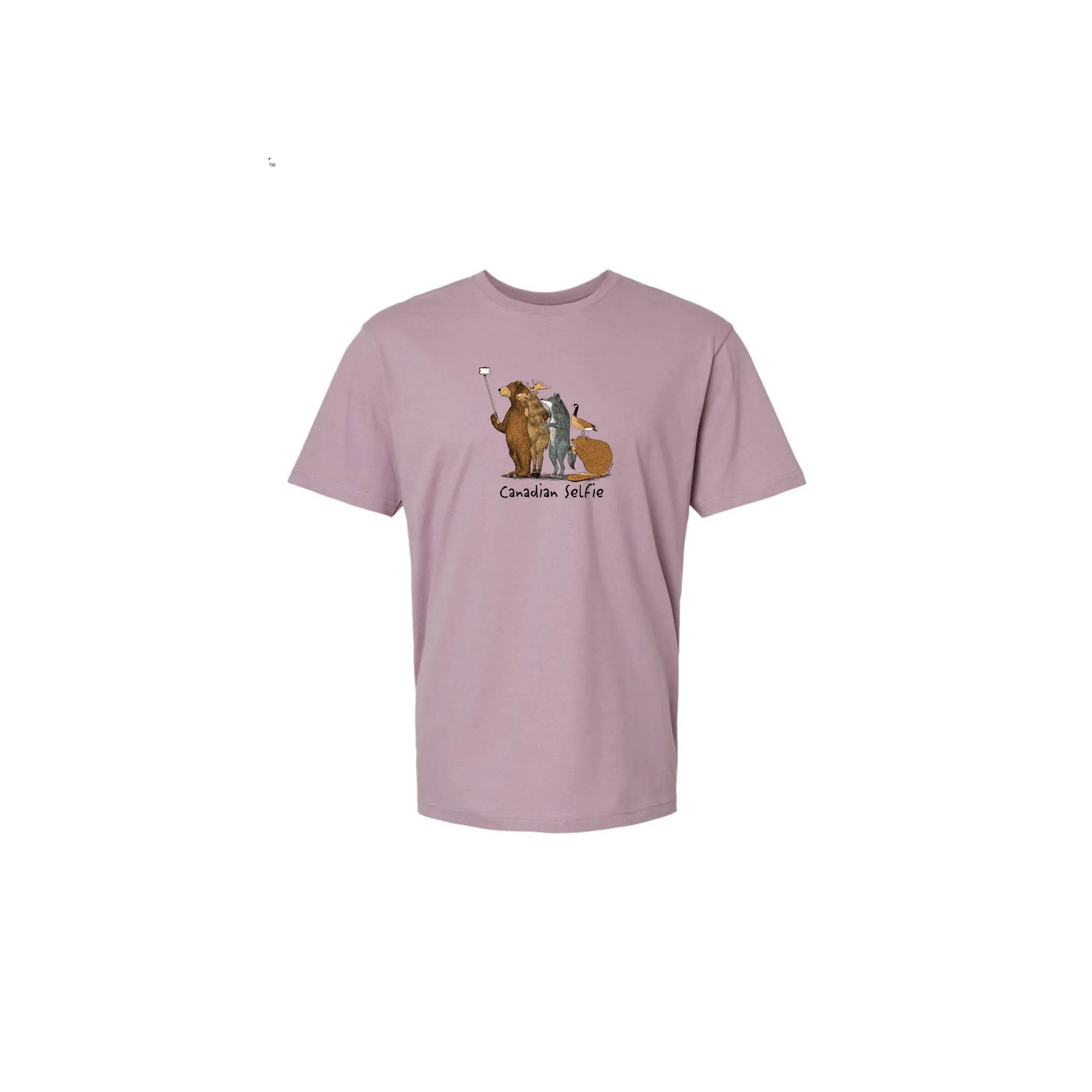 Unisex Soft Style T-Shirt - Canadian Selfie - ONLINE ONLY