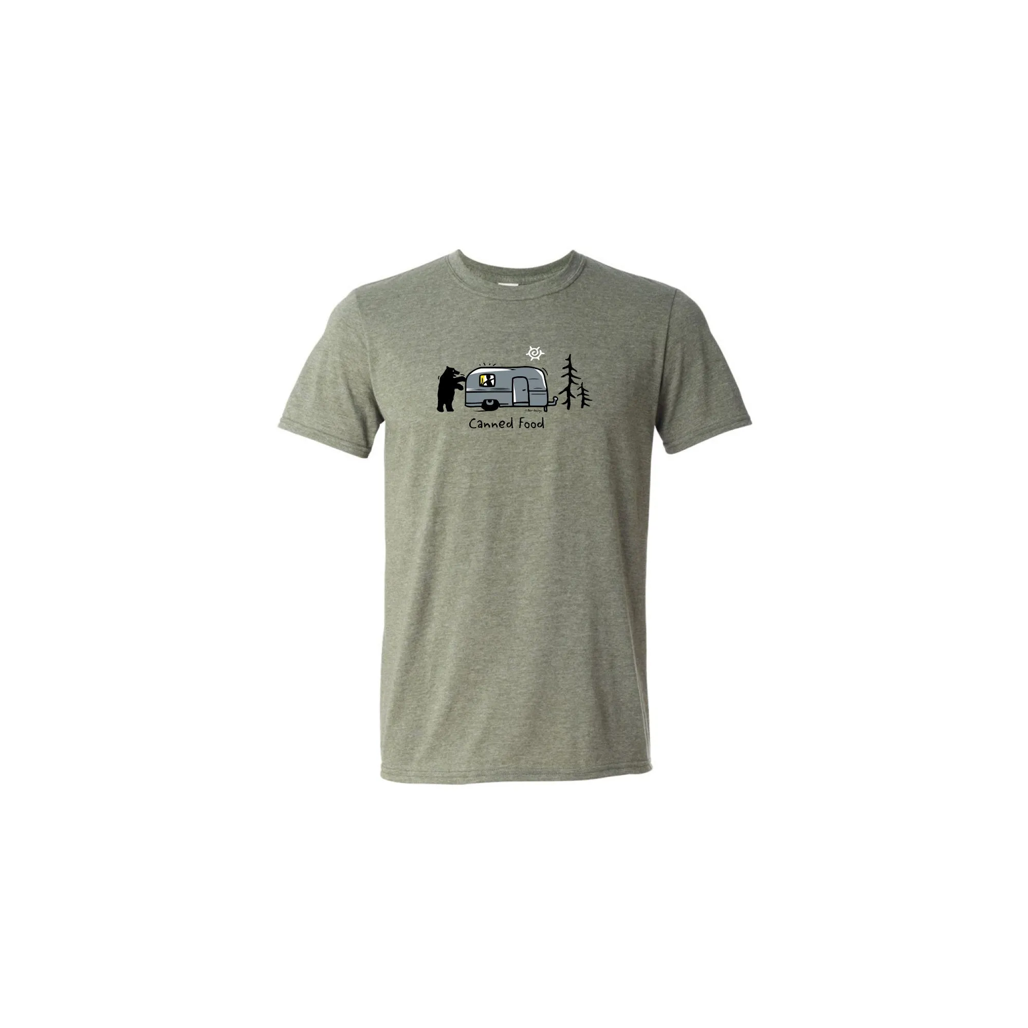 Unisex Soft Style T-Shirt - Canned Food - ONLINE ONLY
