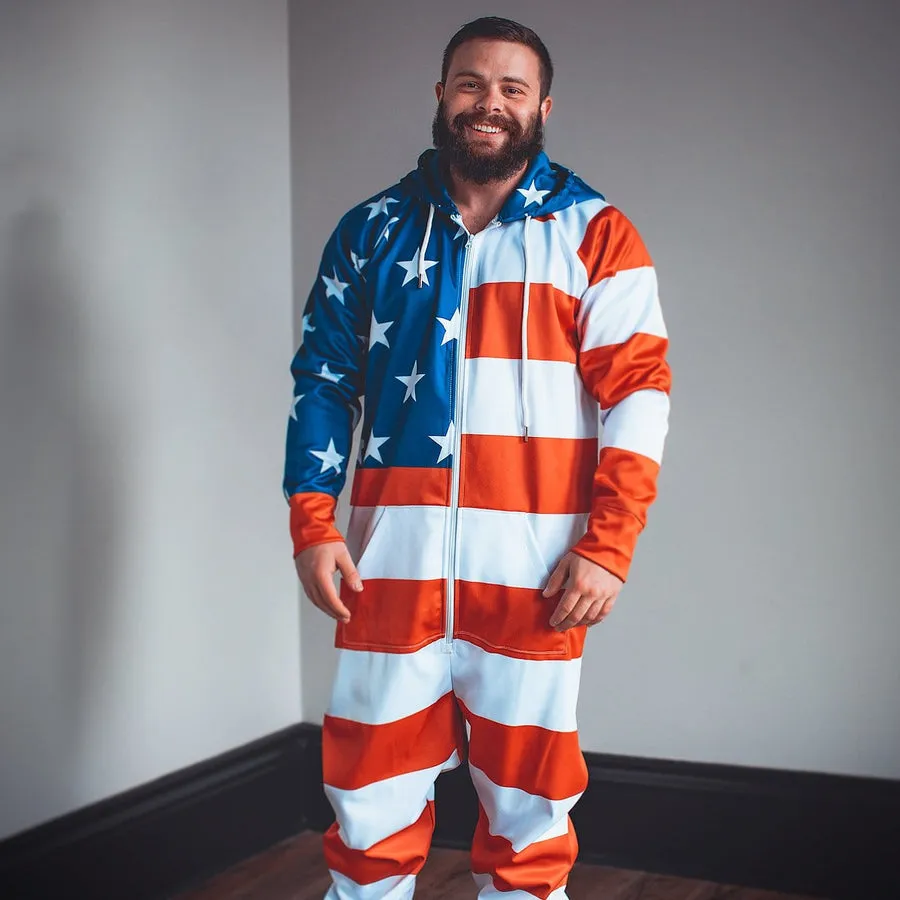 USA FLAG ONESIE