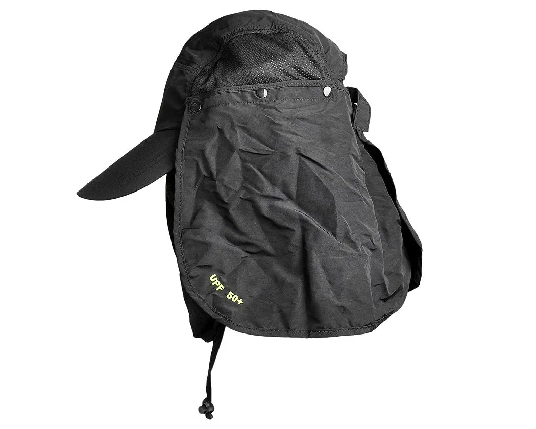 UV 30  Sun Hat with Neck Protection Flap and Mask