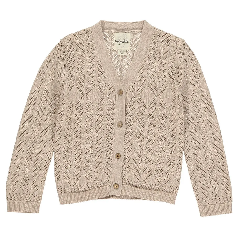 Vignette Kenzie Cardigan (Oatmeal)
