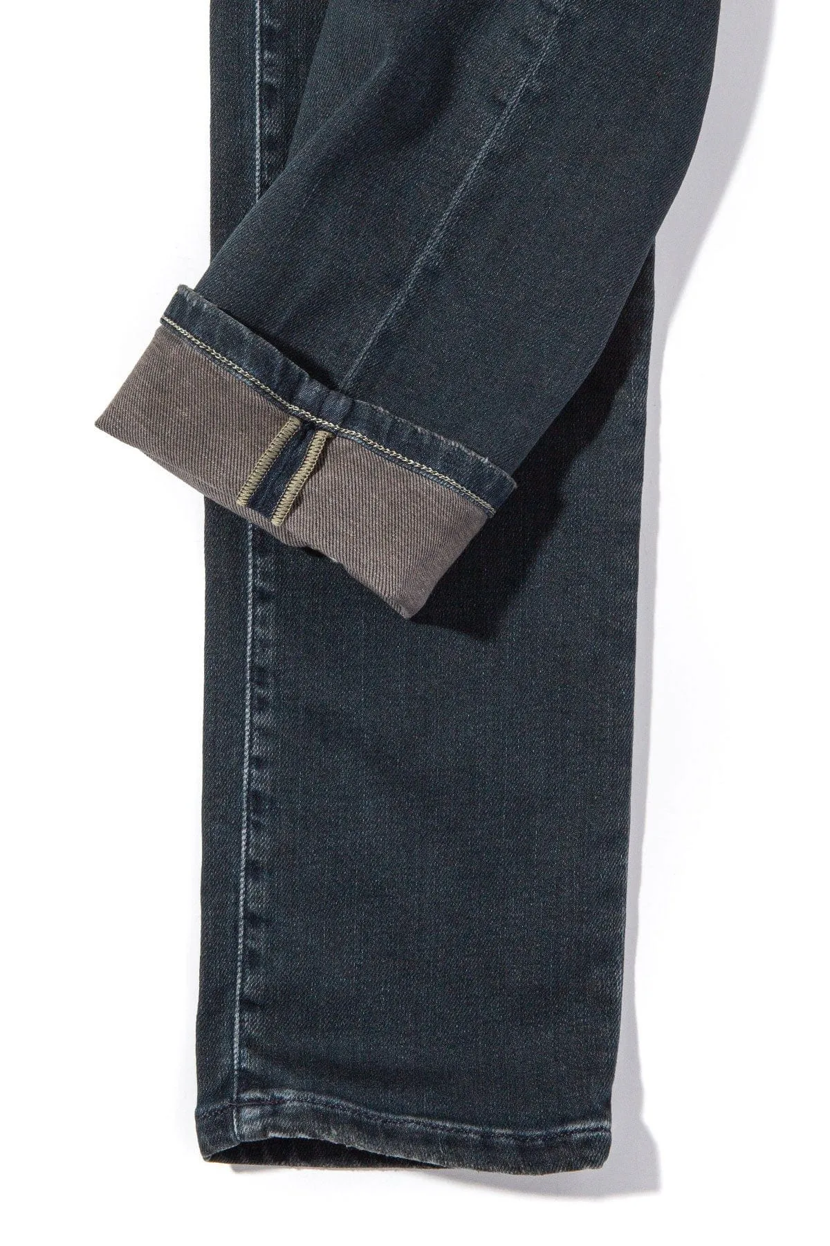 Waylon Over-Dyed Stretch Denim In Anthracite