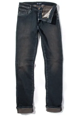Waylon Over-Dyed Stretch Denim In Anthracite