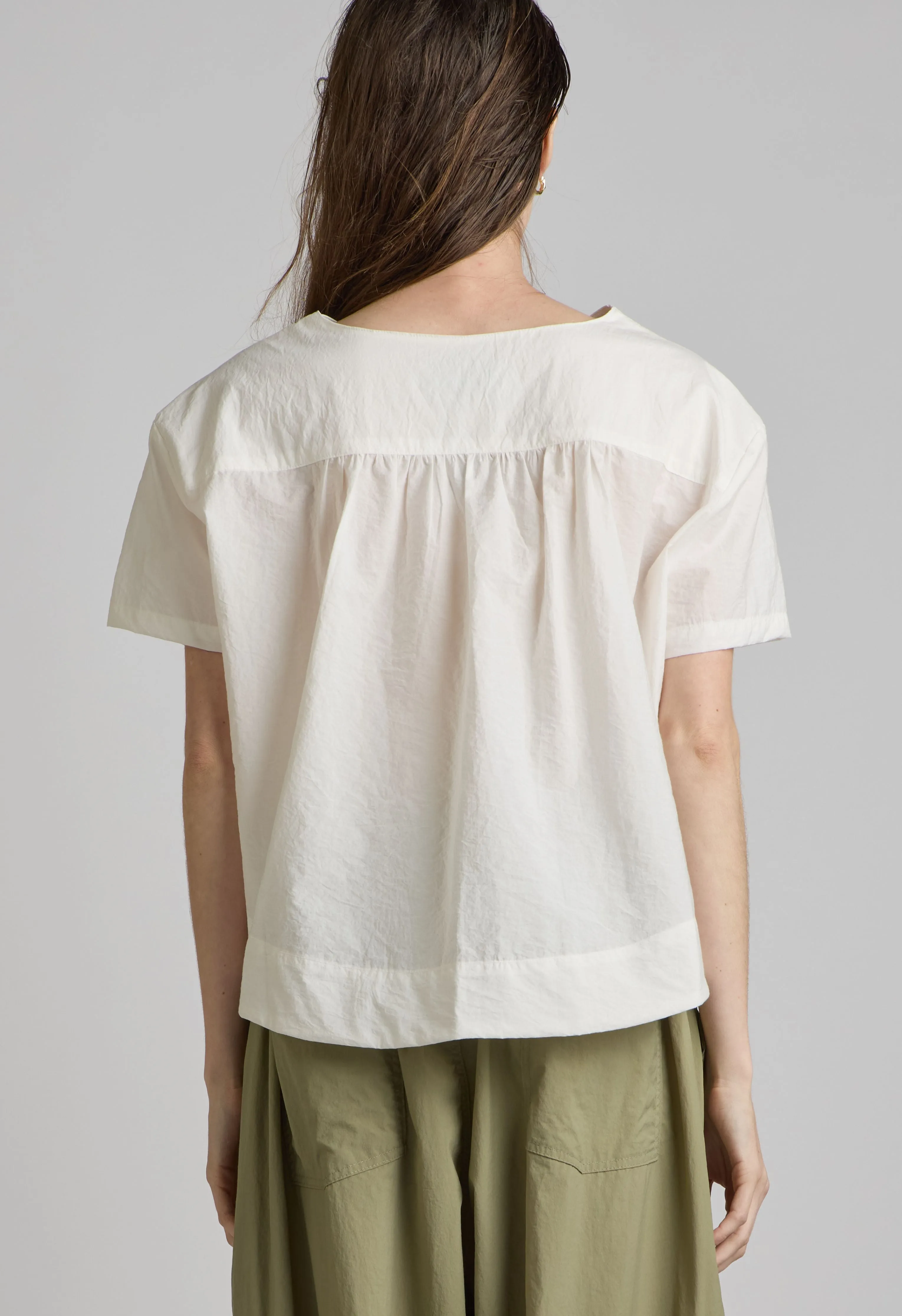 White Meadow Blouse