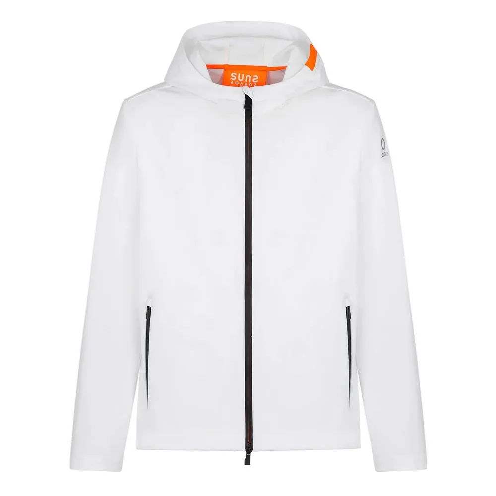 White Polyester Jacket