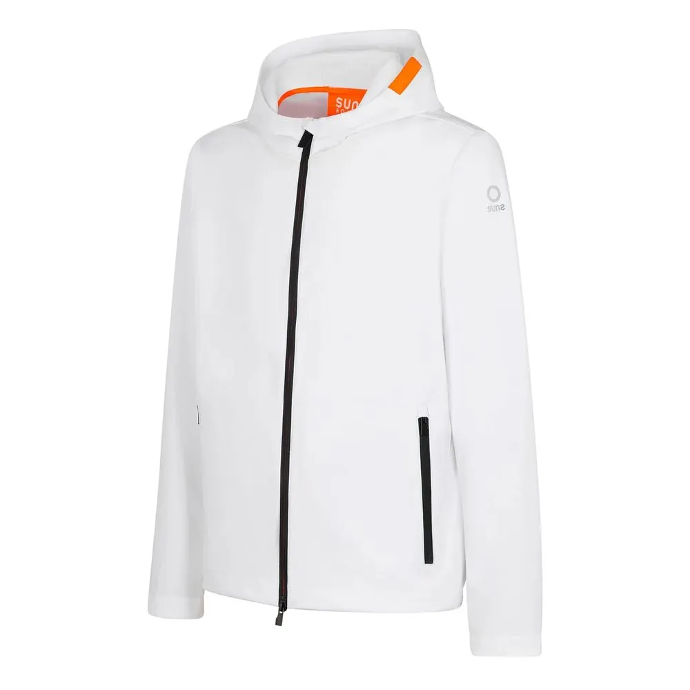 White Polyester Jacket