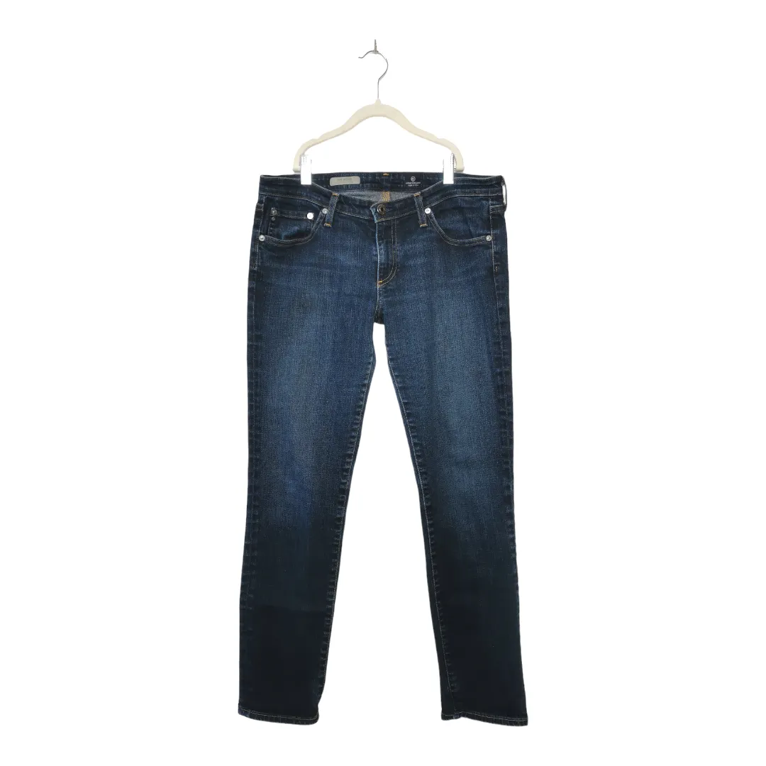 WOMENS SIZE 30R - AG ADRIANO GOLDSCHMIED, Designer Fashion, The Stilt Cigarette Jeans EUC B58